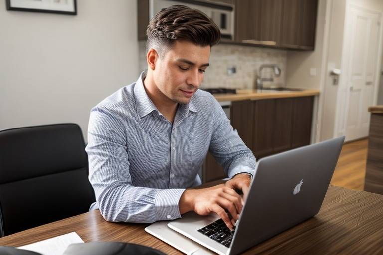Entrepreneur qui travaille